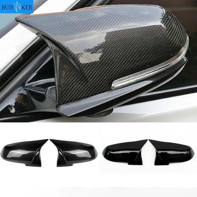 2 stuks Achteruitkijkspiegel Afdekkap Carbon Zwart voor BMW Serie 1 2 3 4 XM 220i 328i 420i F20 F21 F22 F23 F30 F32 F33 F36 X1