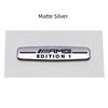 New 3D ABS Special EDITION 1 Logo Badge Sticker Steering Wheel Side Fender Rear Trunk Emblem Decal for GLC CLA GLK Etc