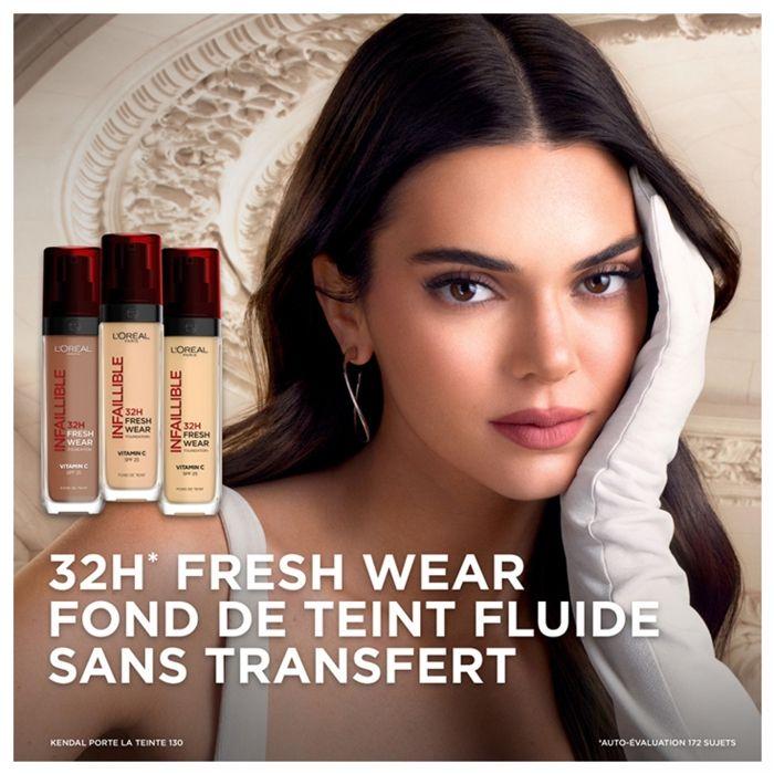 Fond de teint L'OREAL PARIS INFAILLIBLE - Longue tenue 32h - Lin Naturel