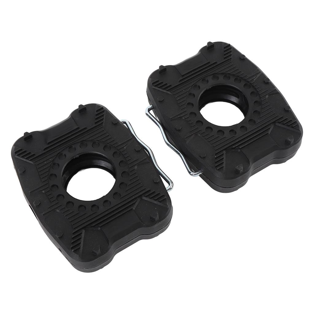 1 Pair Cycle Pedal Adapter Nylon Alloy Anti Slip Cycle Pedal Flat Support Converter for Road Cycle