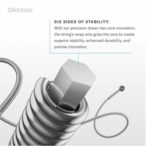 D'Addario EXL170BT Nickel Balanced Tension Long Scale Bass Strings, .045-.107