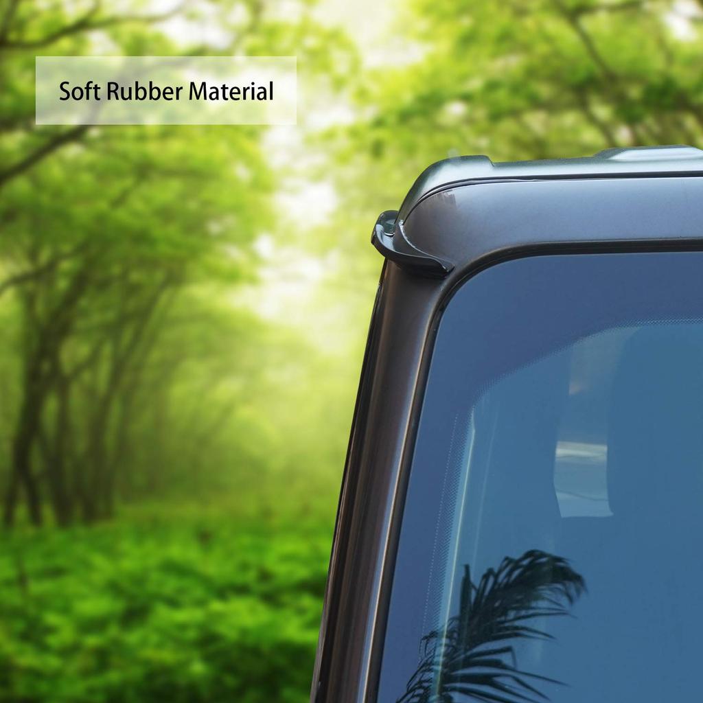 JVMA Gutter Extension Rubber Deflector JL JLU Gladiator JT Upgrade Accessory