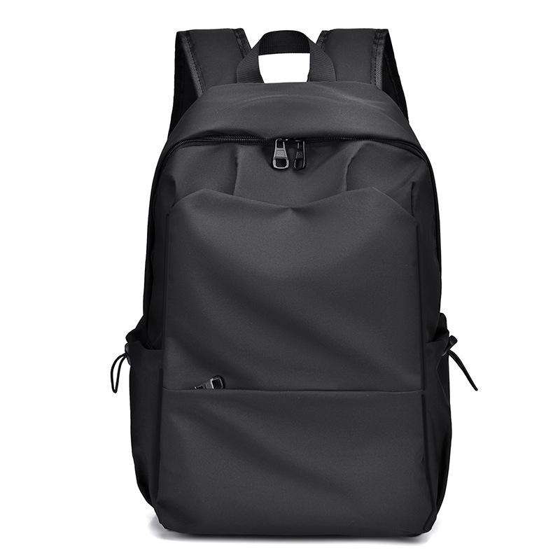 School bag men's backpack, simple and versatile large-capacity laptop bag, travel backpack, junior high and high school student school bag, business 