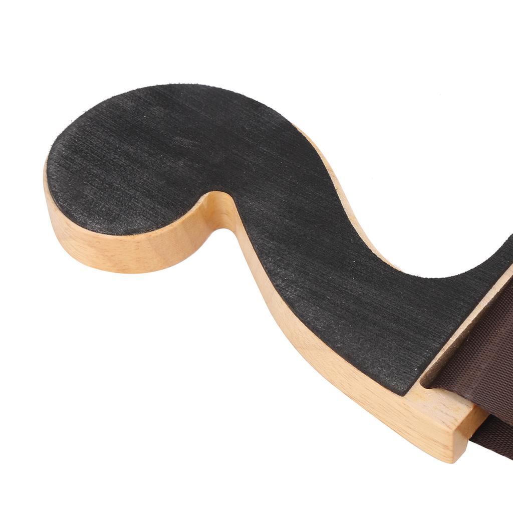Cello   Strap Nylon AntiSlip Belt Wood   Holder Musical Instrument Accessories(Wood Color )