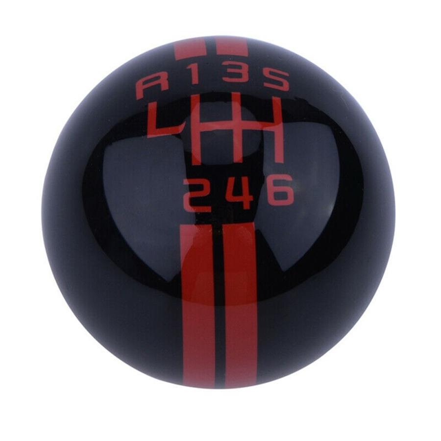 6 Speed Round Ball Manual Car Gear Shift Knob Shifter X1 For Ford Mustang GT500