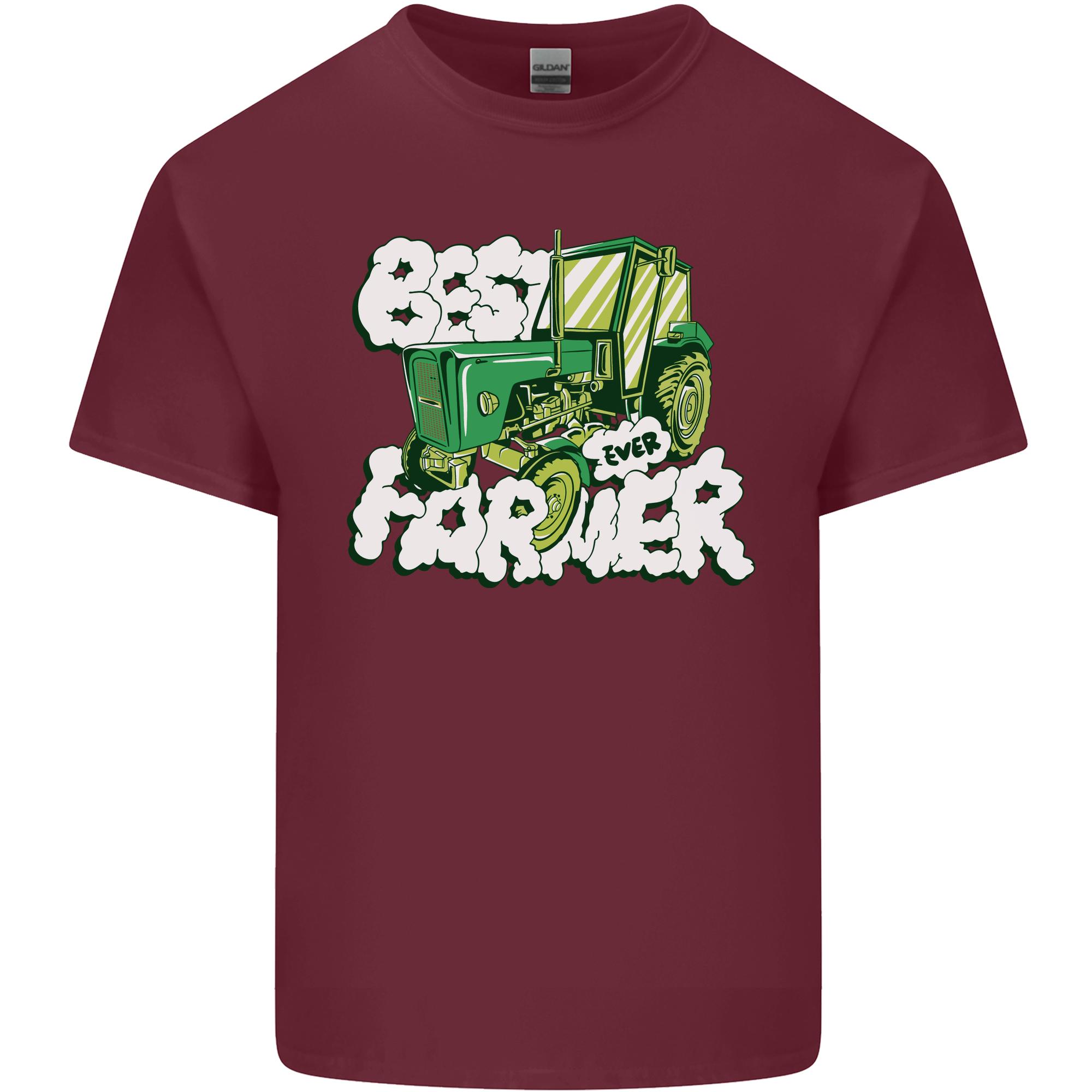 Best Farmer Ever Fathers Day Farming Unisexs Light Cotton TShirt S