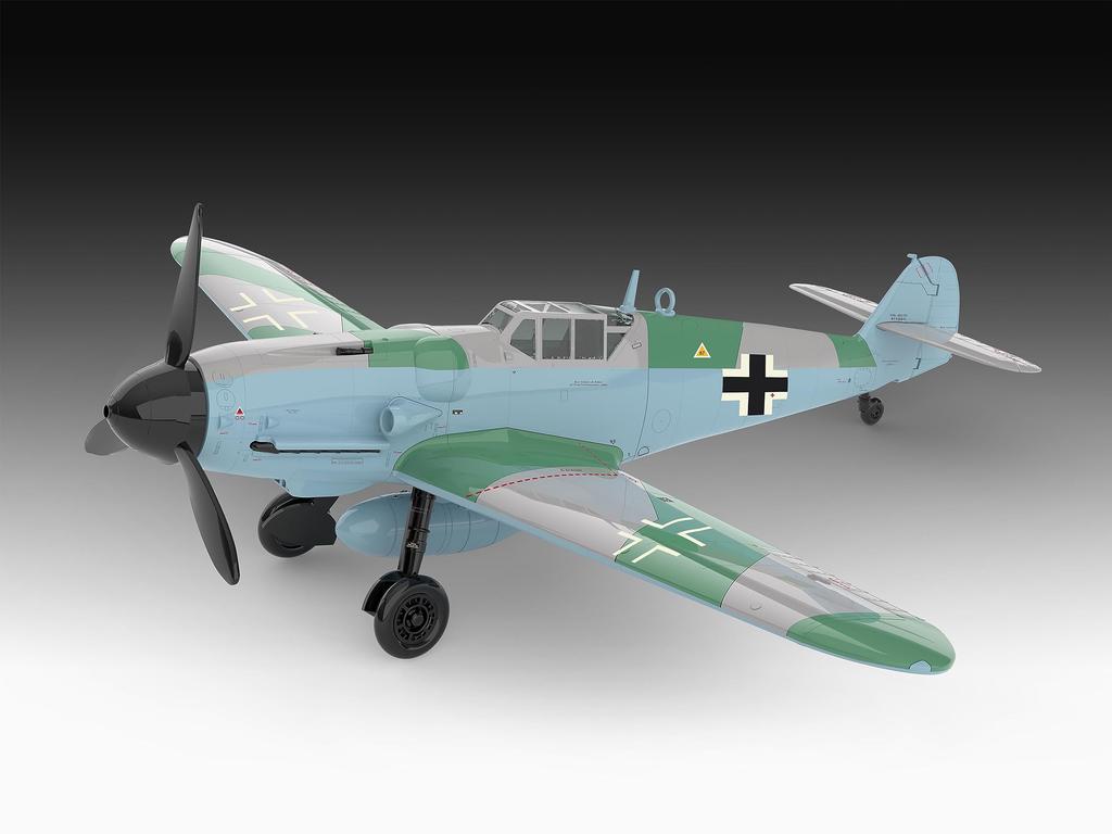 German Revell German Air Force Messerschmitt Plastic Model 03653 1/32 BF109G-6