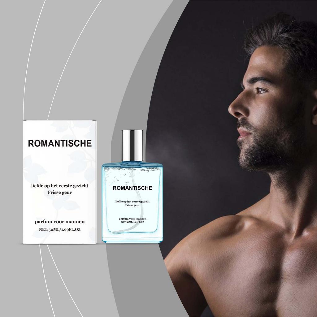 Men's Charm Perfume, Lasting Accompanied By Natural And Fresh Highlight Male Charm Fresh 50ml