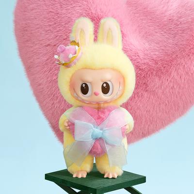 LABUBU Limited Edition Vinyl ansikte plyschfigur Drottning Plyschleksak