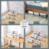 Clear Plastic Storage Organizer with Lid - Portable Handheld Box for Desktop & Toy Organization