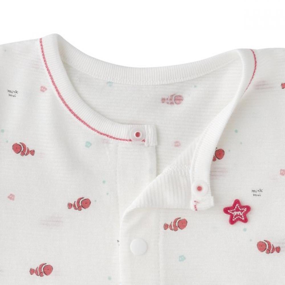 Mink Mui Petit Nemo Short Sleeve Romper   Petit Apple Ankle Socks Set 36370 041 15 36114 815 07