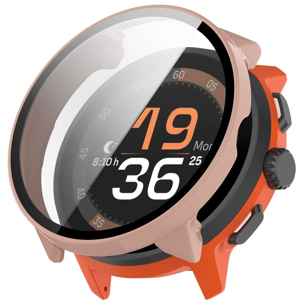 PC+Couverture d'écran trempé Protecteur Anti-Rayures Coque pour Montre Connectée Suunto Run Accessoires