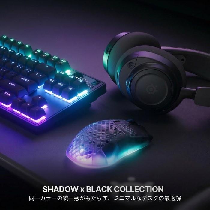 SteelSeries Aerox 3 WL Gen 2 Shadow Wireless Gaming Mouse - 2.4Ghz/Bluetooth - Lightweight, Waterproof/Dustproof