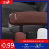 GLC GLB 1 Stück Pelz Mittelarmlehnenbox Schutzhülle Dekoration Für Mercedes Benz AMG GLA X156 CLA C117 A-Klasse W176 Auto Zubehör