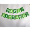 Birthday Party Decoration Bronzing Dovetail Flag Happy Birthday Birthday Flag Banner Bunting Custom