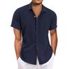 Havajská košile pro muže, pánské vintage košile na bowling s krátkým rukávem letní plážová košile