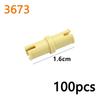 Bulk Technical Connector Pin Peg Cross Axle Building Blocks Parts Compatible with 2780 3673 6558 6562 MOC Bricks Toys