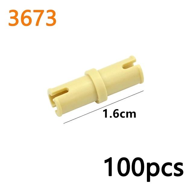 Bulk Technical Connector Pin Peg Cross Axle Building Blocks Parts Compatible with 2780 3673 6558 6562 MOC Bricks Toys