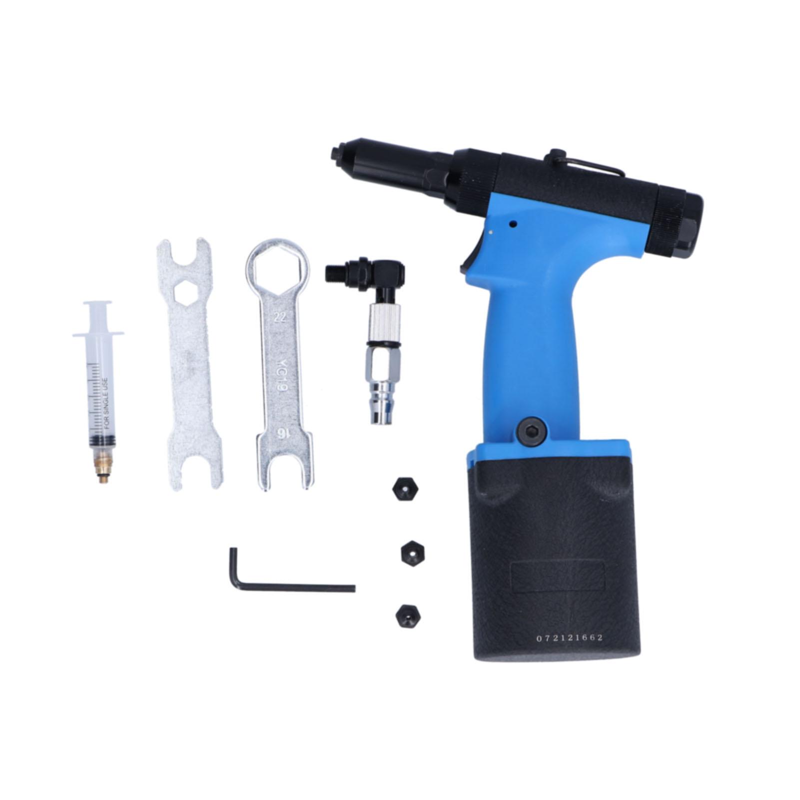 

Air Riveter 2.44.8mm Capacity Pneumatic Rivet Puller Industrial Grade Hydraulic Riveting Tool