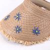 Cap Sunscreen Straw Hat Lightweight  Headband Style Breathable Uv Protection