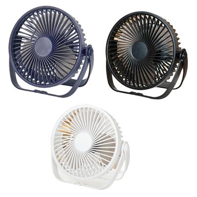 Mini Desk Fan Table Fan with Super Quiet 3 Speeds USB Charing Fan for Indoor