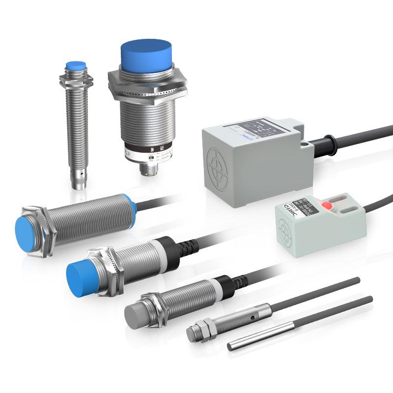 GTRIC Magnetic Reed Switch Proximity Sensor LG18A3 Premium M18 Cylinder Series 10-30 90-220V 10mm Sensing Distance NO NC