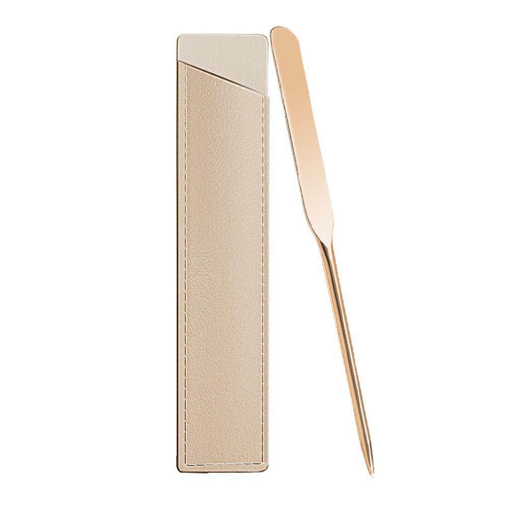 Mieszadło ze stali nierdzewnej Paleta do mieszania pigmentów Przydatne patyczki do tonowania makijażu Szpatułka do makijażu