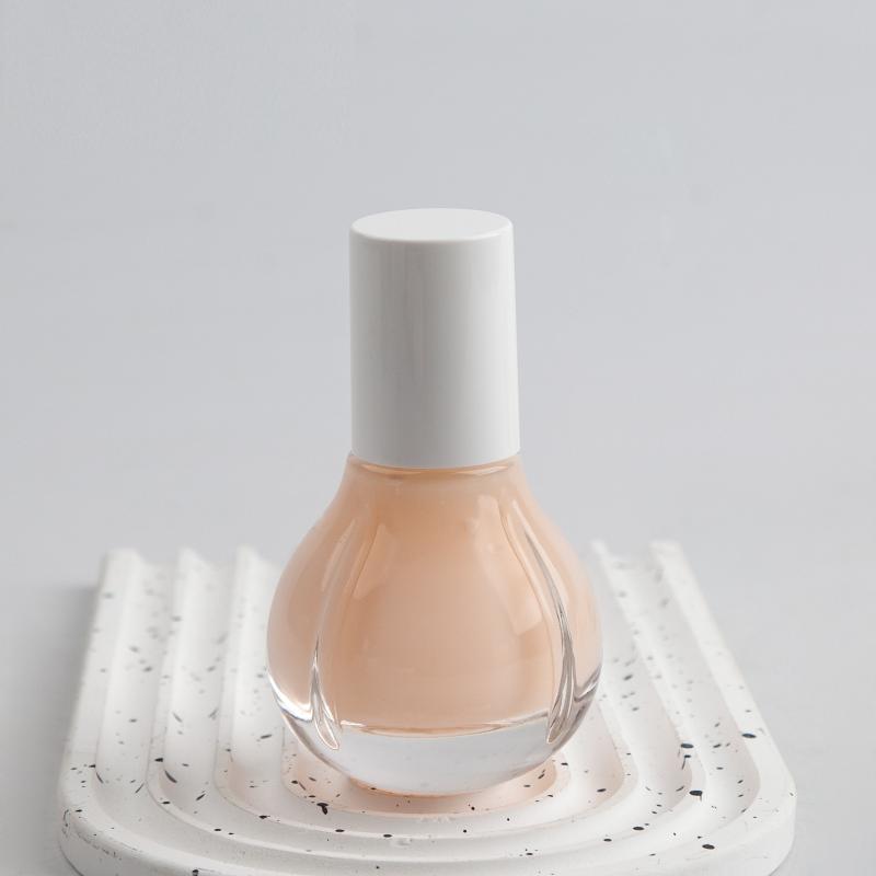 30 ml Glasflaschen für Lotionen für Reisen, Glühbirnenform, Klare leere Pumpflasche für kosmetische Cremes, Make-up, Ätherische Öle