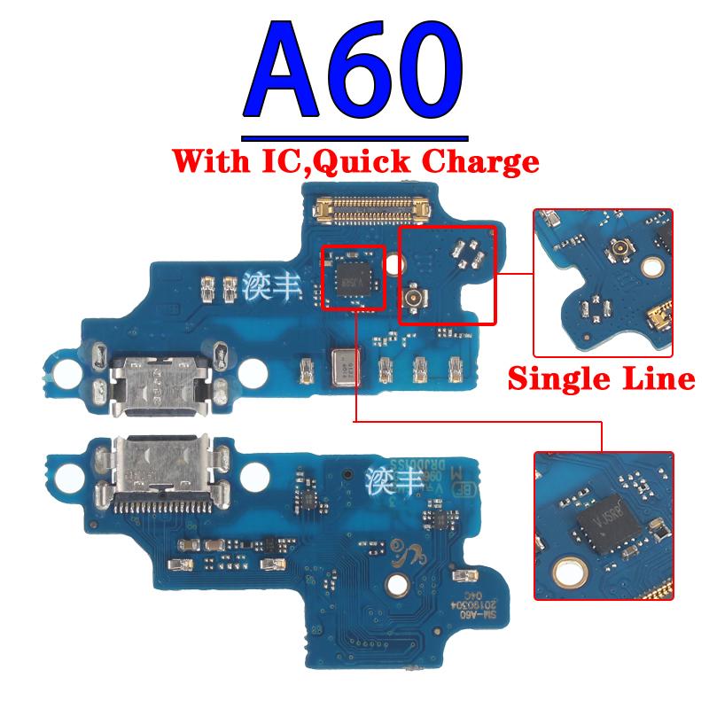 Usb Dock Charger Port for Samsung Galaxy 70 A10S A20S A30S A10E A20E A30 A40 A50 A60 A40S A50S A70S Charging Board Module