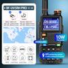 Baofeng UV-5RH PRO Walkie Talkie GPS Multibanda AM FM Tipo-C Cópia de Frequência Sem Fio Rádios de Comunicação de Longo Alcance Bidirecional para Radioamadores
