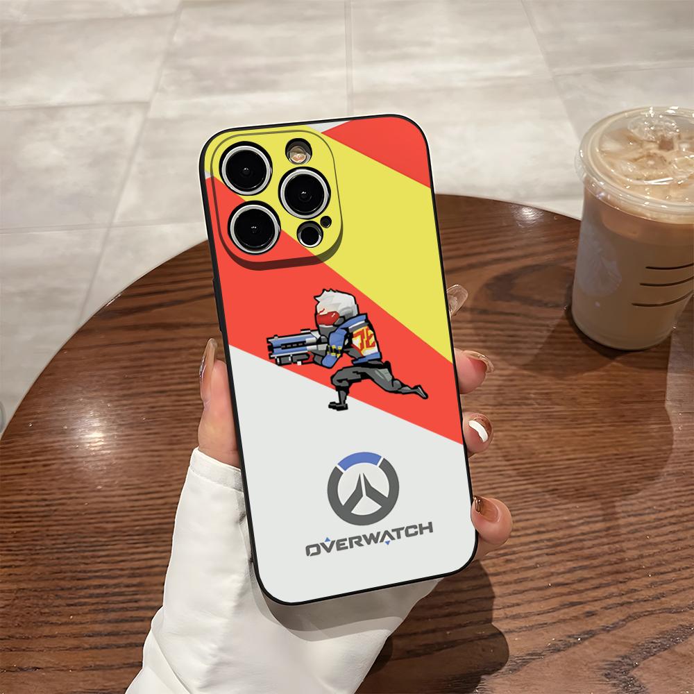 Phone Case For 17 Pro Max Iphone 14 Pro Max 12 16 15 13 Pro 11 Xr X Xs 8 7 Plus Back Cover O-Over-watchS