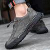 Men Split Leather Casual Leather Shoes Men Comfortable Driving Shoe  Man Flats Shoes  Business Formal Shoes