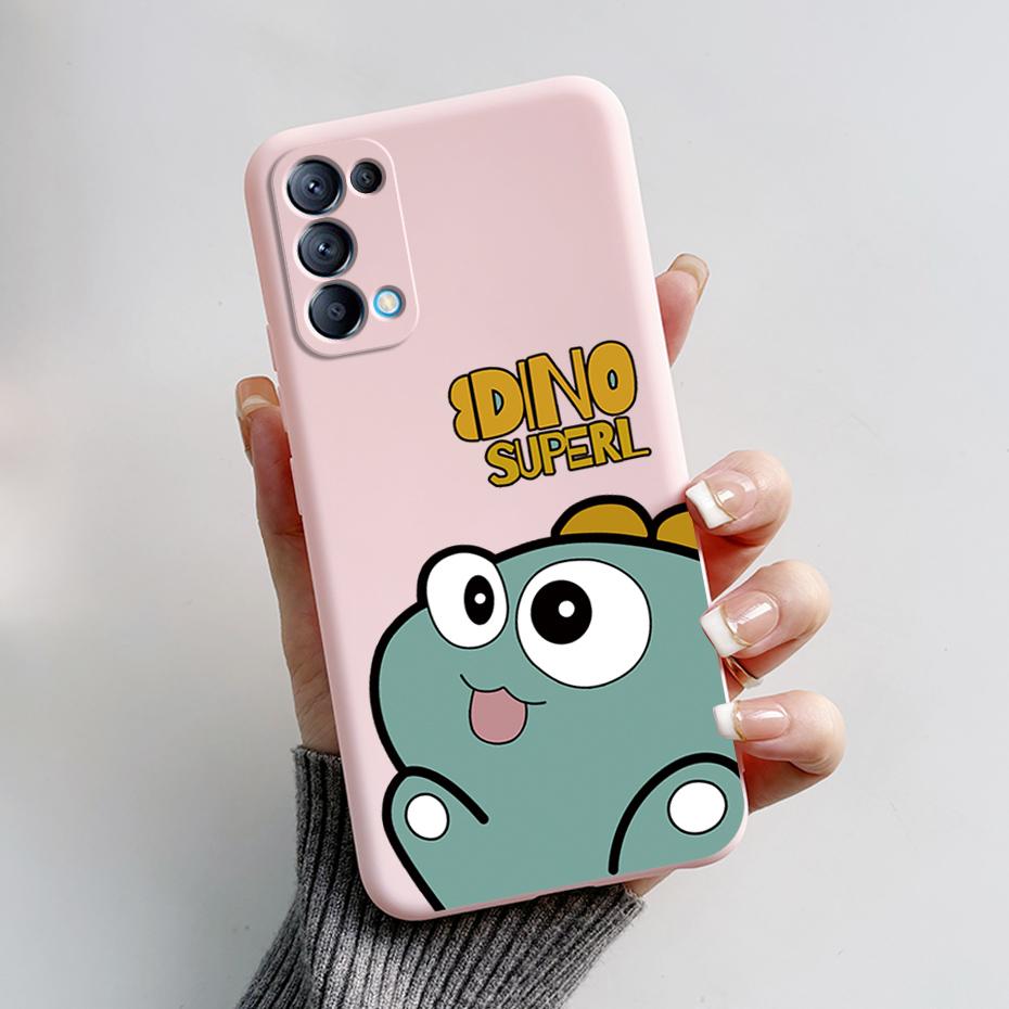 For OPPO Find X3 Lite Case For Find X3 Neo Cover Silicone Soft Cartoon Frog Phone Cases For OPPO Find X3Neo X3Lite Copue Fundas