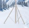 Ambitful Zhijie 4m Stainless Steel Light Stand, 20KG Load, Reinforced for Live Broadcast & DSLR Cameras