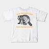 Boys Girls Soft Cotton Graphic Tees Trash Can Not Can'T Breathable Daily School Wear Kids T-Shirts