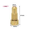 Adjustable Agricultural Irrigation Nozzle 16x41x8mm High Quality Pottery Spray Nozzle Effortless Installation for Farm Watering
