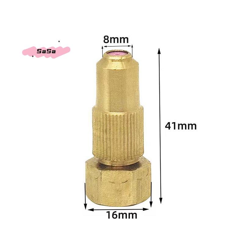 Adjustable Agricultural Irrigation Nozzle 16x41x8mm High Quality Pottery Spray Nozzle Effortless Installation for Farm Watering