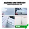 shndz6 4pc Car Door Edge Protective Stickers Carbon Fiber Anti-Collision Strip For Alfa Romeo Giulia Giulietta 159 156 MITO Stelvio 147
