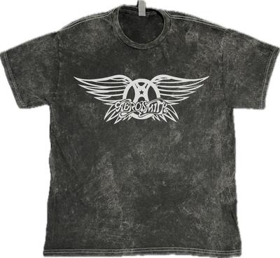 Aerosmith Get Your Wings Steven Tyler Classic Rock Band Vintage Wash T-Shirt Unisex T-Shirt