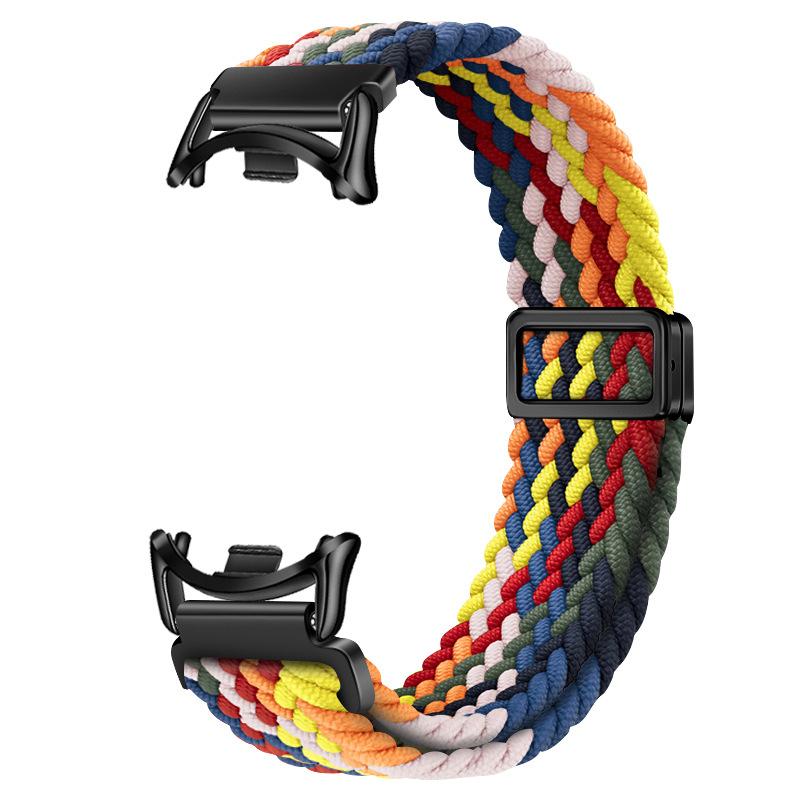 Solo Loop Strap For Xiaomi Mi Band 8 9 Elastic Braided Nylon Adjustable Watchband Correa Bracelet For Miband 10 Miband9 8 Accessories