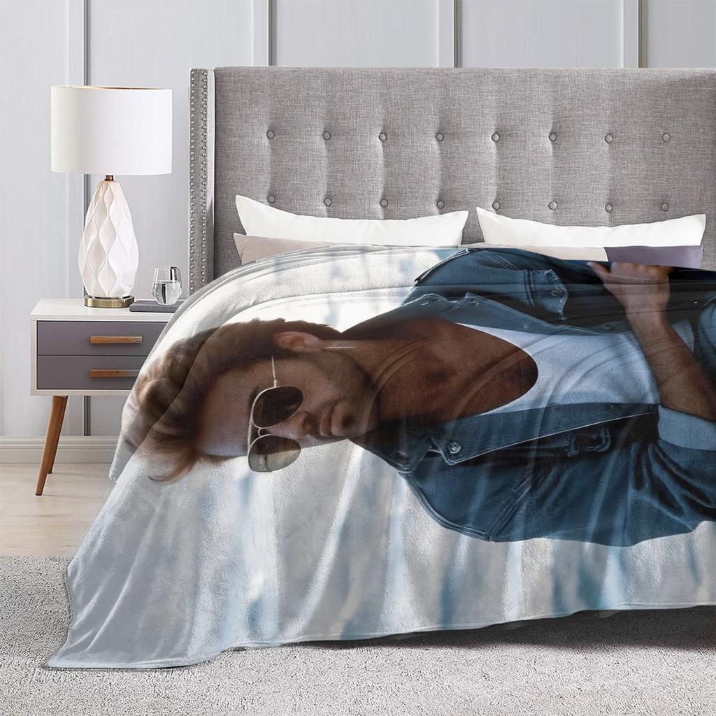 George Michael Blanket Quality Super Warm Throw Blanket Spring Students Couch Bed Fashion Bedspread