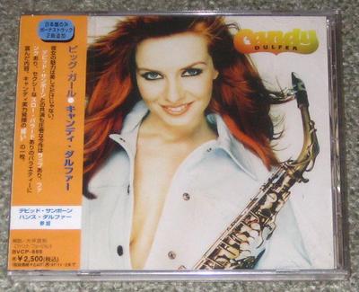 CD CANDY DULFER - Big Girl BVCP889 BMG 1995 Japão Obi Jazz Usado