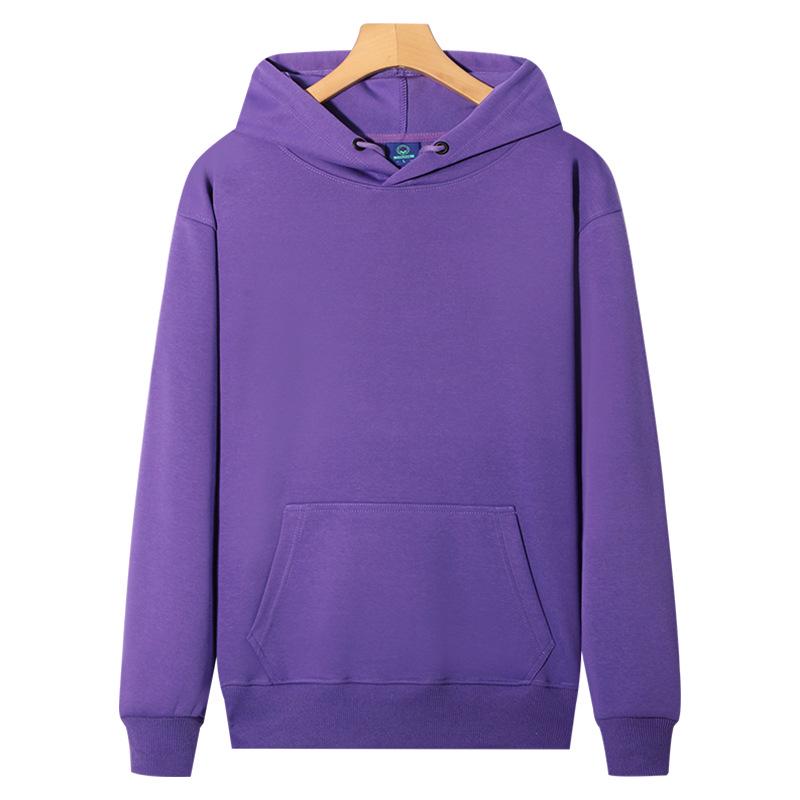 Felpa con cappuccio unisex in velluto e cotone 2025 Europe Cross TK Plus - Versatile per l'autunno, Stampa con lettere grandi