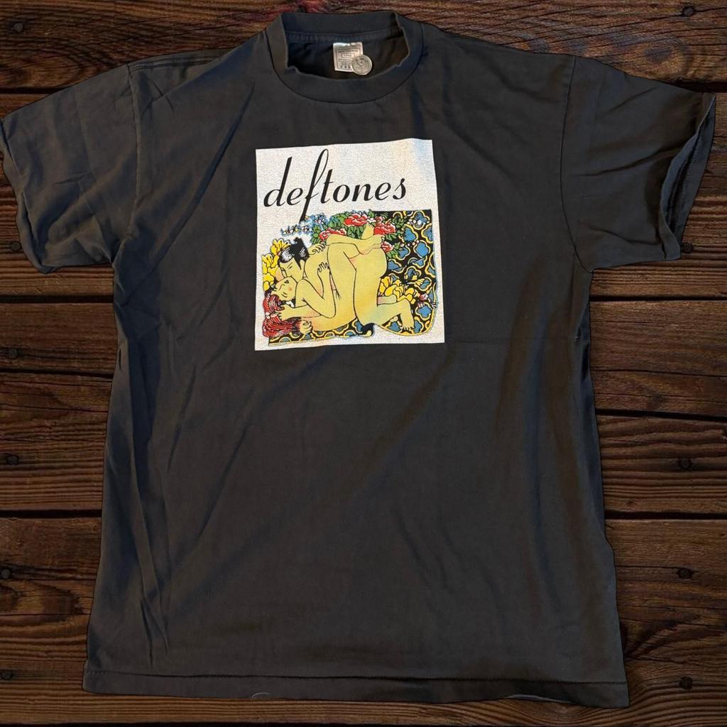 Deftones Kamasutra Tour U.S. 1998 reprint band tee