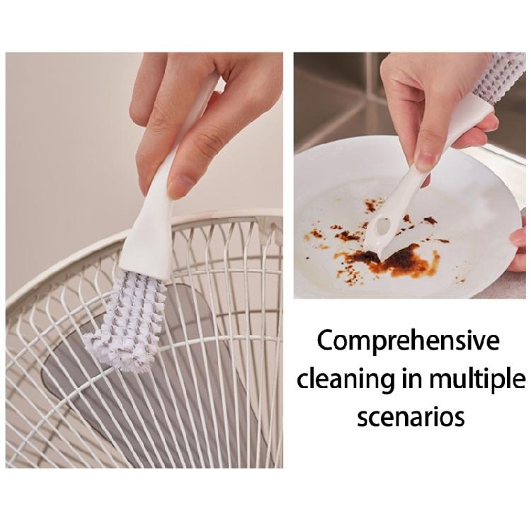 Ergonomic Deep Reach Cleaning Brush Suitable For Aviary Accessories Grills Grates Features Angled Head & Scrubbing Blade
