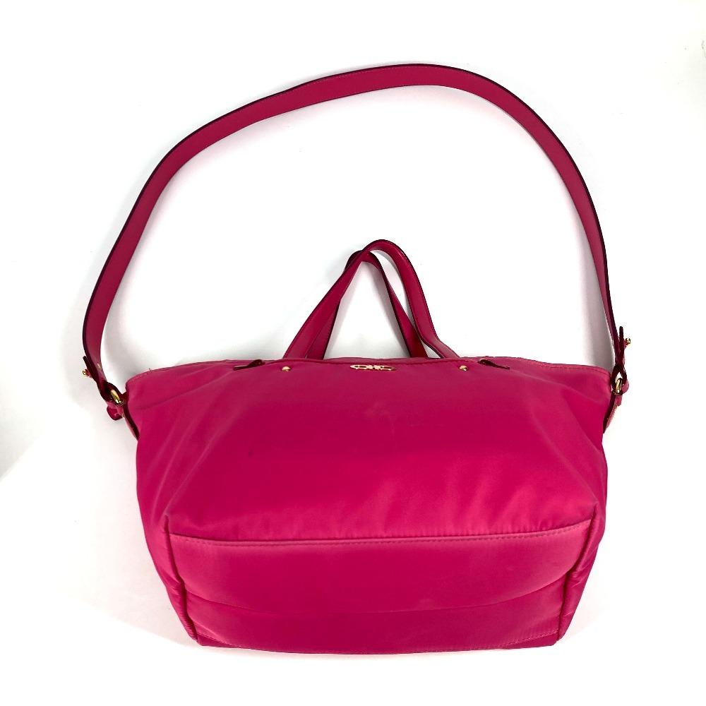 Salvatore Ferragamo Gancini logo 2WAY Tote Bag Shoulder Bag Crossbody Hand Bag