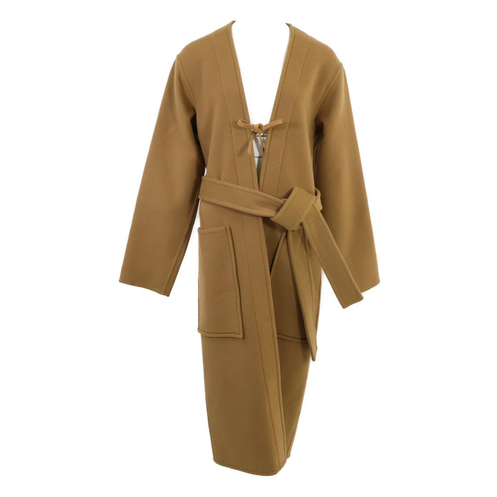 CELINE Brand new, unused, genuine domestic product 28R766700, 2016 A/W, Phoebe era, cashmere100, colorless gown coat 36 Camel beigeUsed