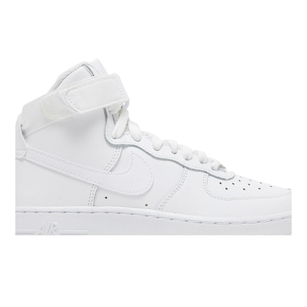 Nike Air Force 1 High LE Grade School 'Triple White' (Unisex) White / White / White Kids' Skateboarding Shoes DH2943 111