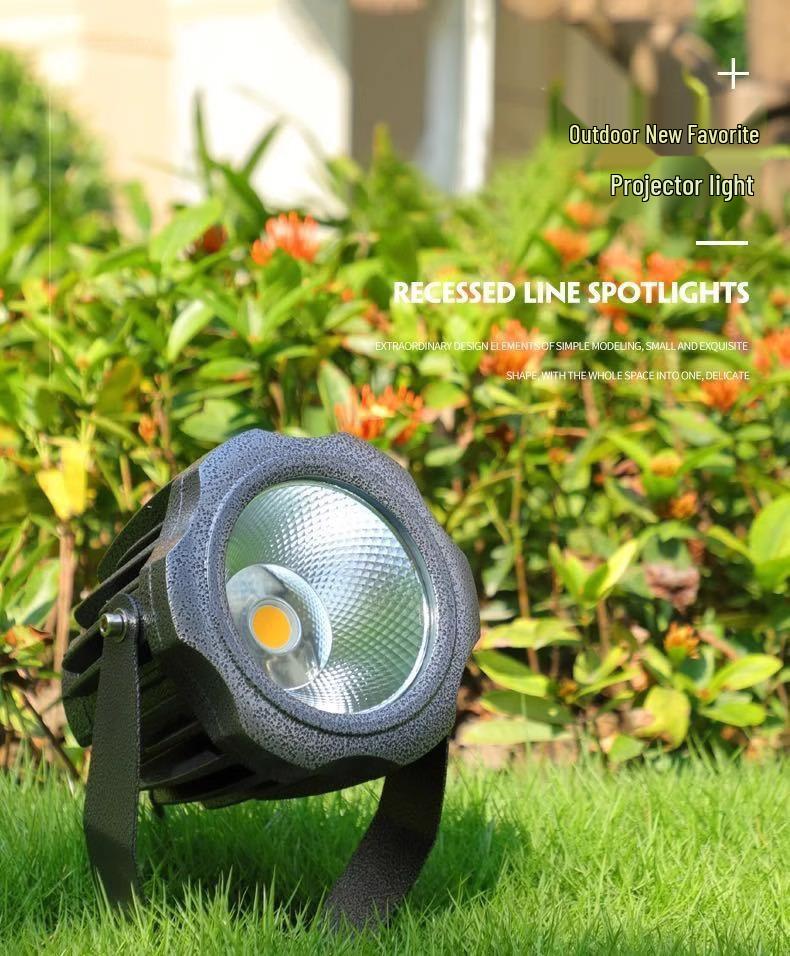 LED Waterproof Outdoor COB Spotlight for Trees and Gardens
