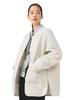 Ray Beams Quilted Collarless 0 Women's Blouson, OFF_WHT